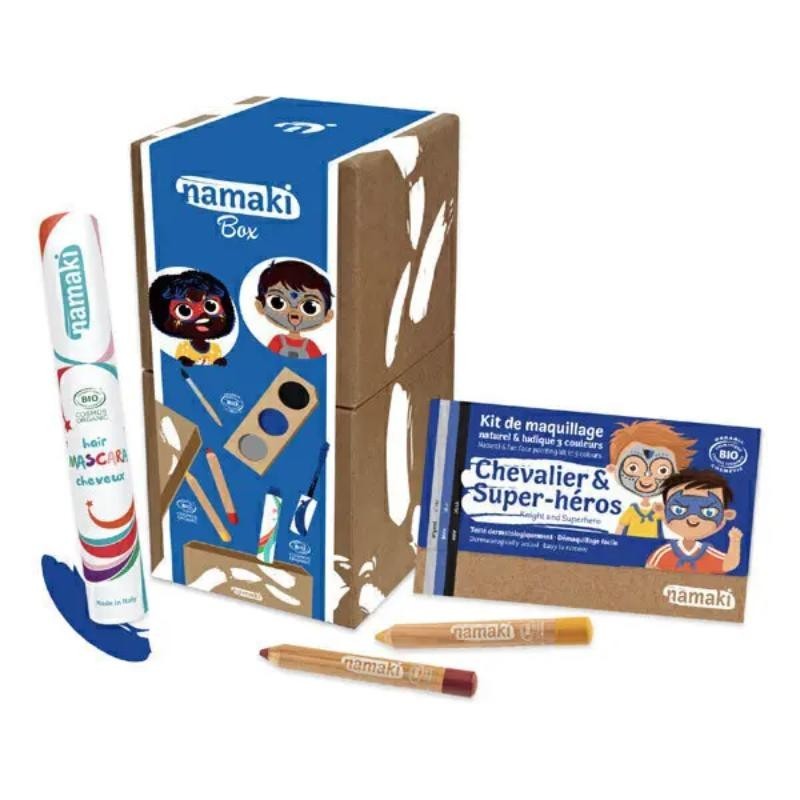 Box intergalactique Chevalier and Super-héros pour enfants