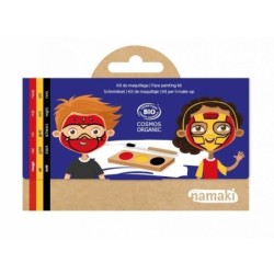 Kit de maquillage bio Ninja and Super-Héros pour enfants