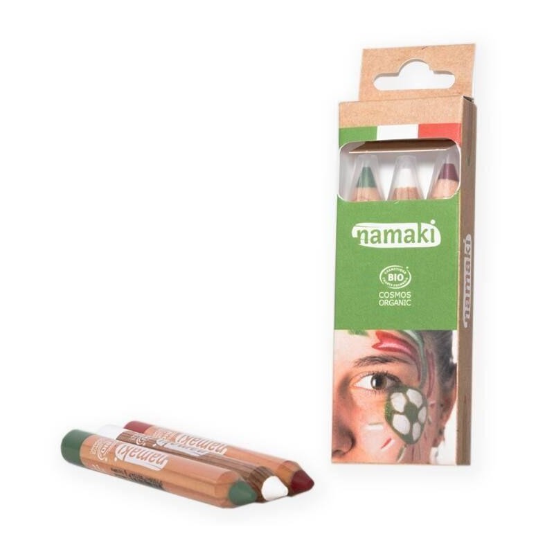 Kit de 3 crayons de maquillage bio pour enfants