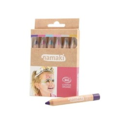 Kit de 6 Crayons de maquillage bio pour enfants