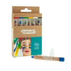 Kit 6 crayons de maquillage bio enfants Arc-en-ciel