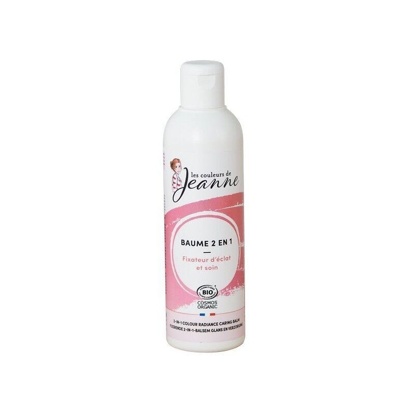 Baume 2 en 1 bio pour cheveux colorés