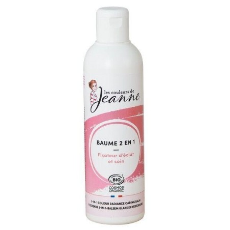 Baume 2 en 1 bio pour cheveux colorés