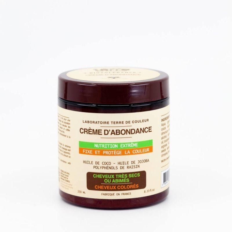 Masque Crème d'Abondance Nutrition Extrême pour cheveux très secs et colorés