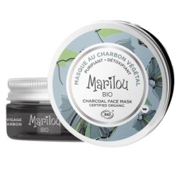 Masque au charbon végétal bio Marilou Bio