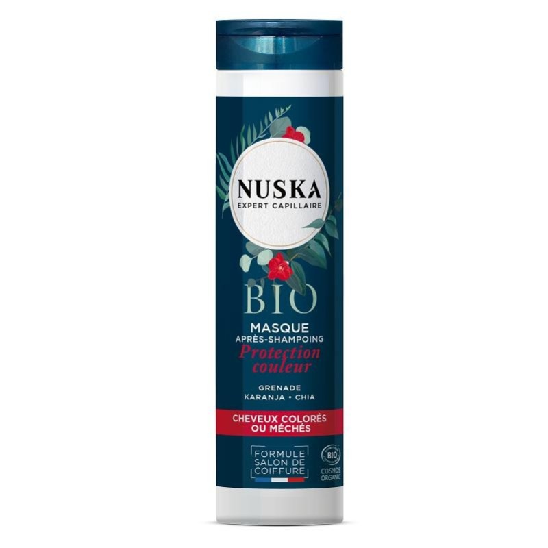 Masque Après-shampoing Cheveux colorés bio Nuska 200 ml