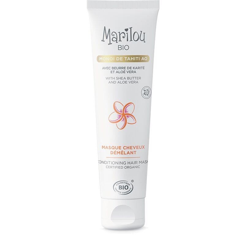 Masque cheveux démêlant bio à l'huile de Monoï AO Marilou Bio