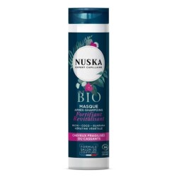 Masque Après-shampoing bio Nuska pour cheveux fatigués et cassants