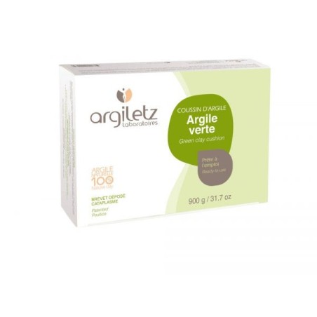 Coussin d'argile verte 36 alvéoles x 25 g
