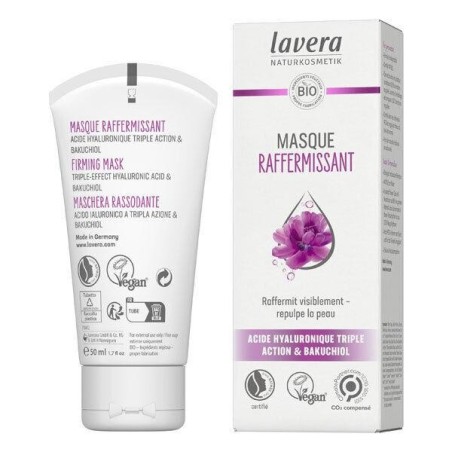 Masque Raffermissant bio de Lavera pour une peau plus ferme et hydratée.