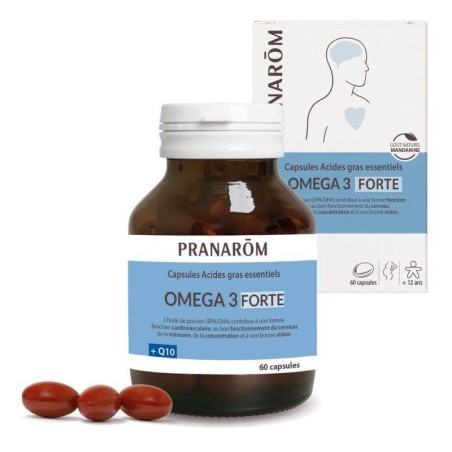 Oméga 3 Forte de Pranarom en flacon de 50 ml