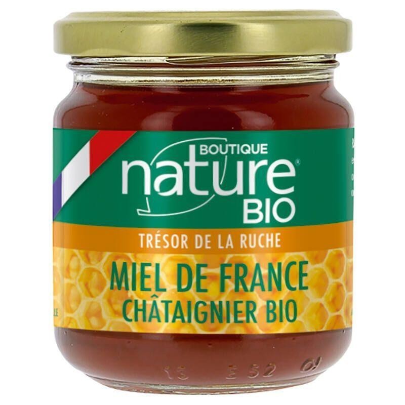 Miel de châtaignier bio français