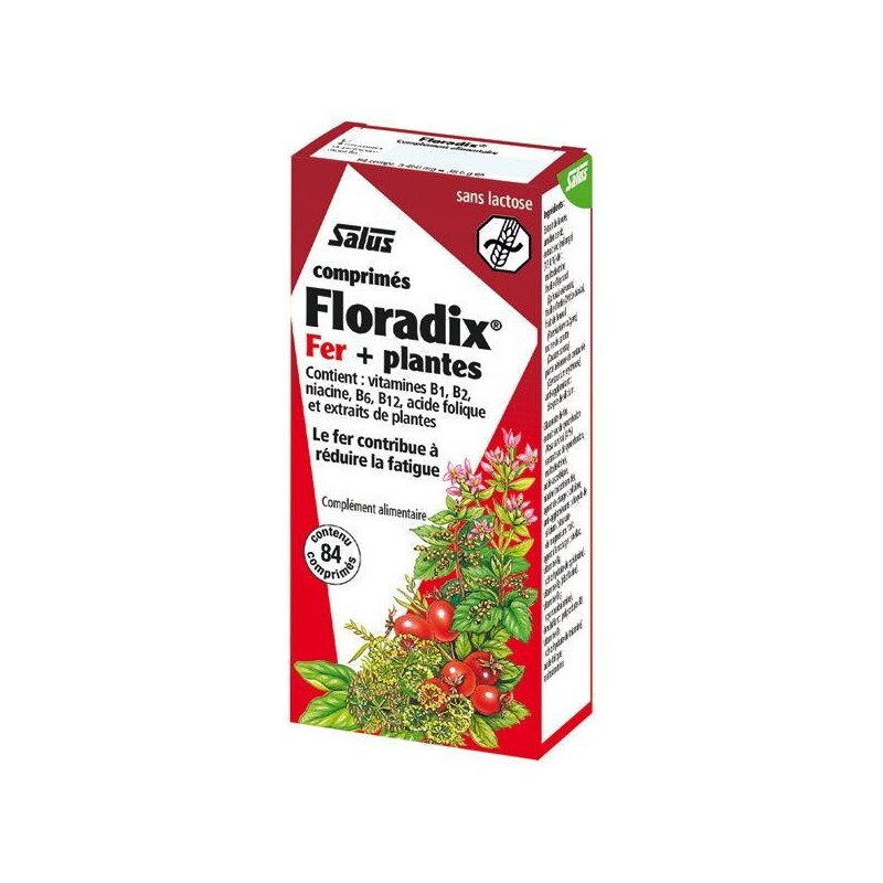 Floradix Fer + Plantes en comprimés