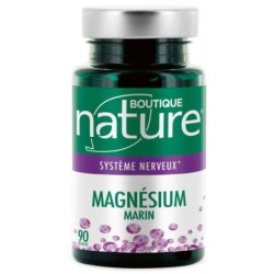Complément alimentaire Magnésium marin en gélules pour réduire la fatigue et soutenir le système nerveux avec zinc et vitamines