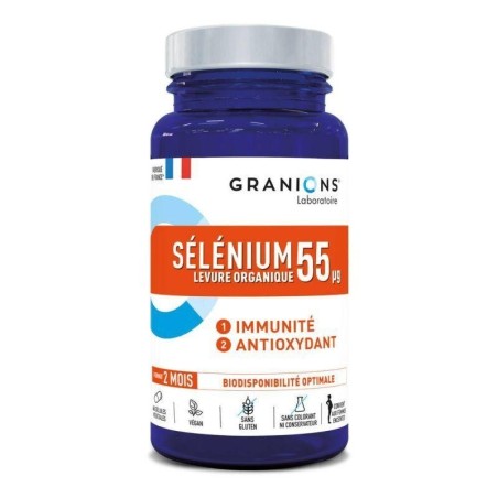 Complément alimentaire Granions Sélénium 55 µg