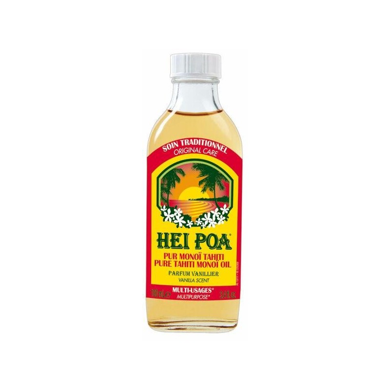 Monoï pur de Tahiti vanillé Hei Poa