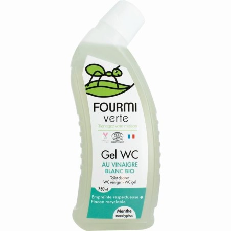 Gel WC au vinaigre blanc bio Fourmi Verte