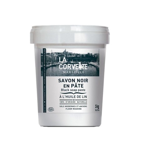 Image du Savon noir en pâte à l'huile de Lin