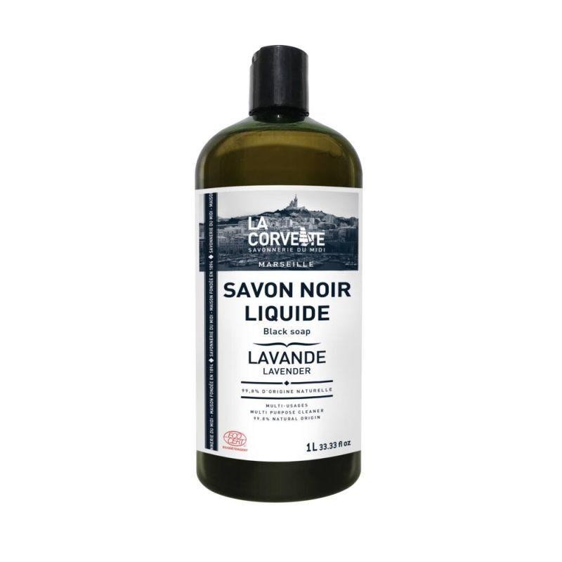 Savon noir liquide Lavande 30 ml