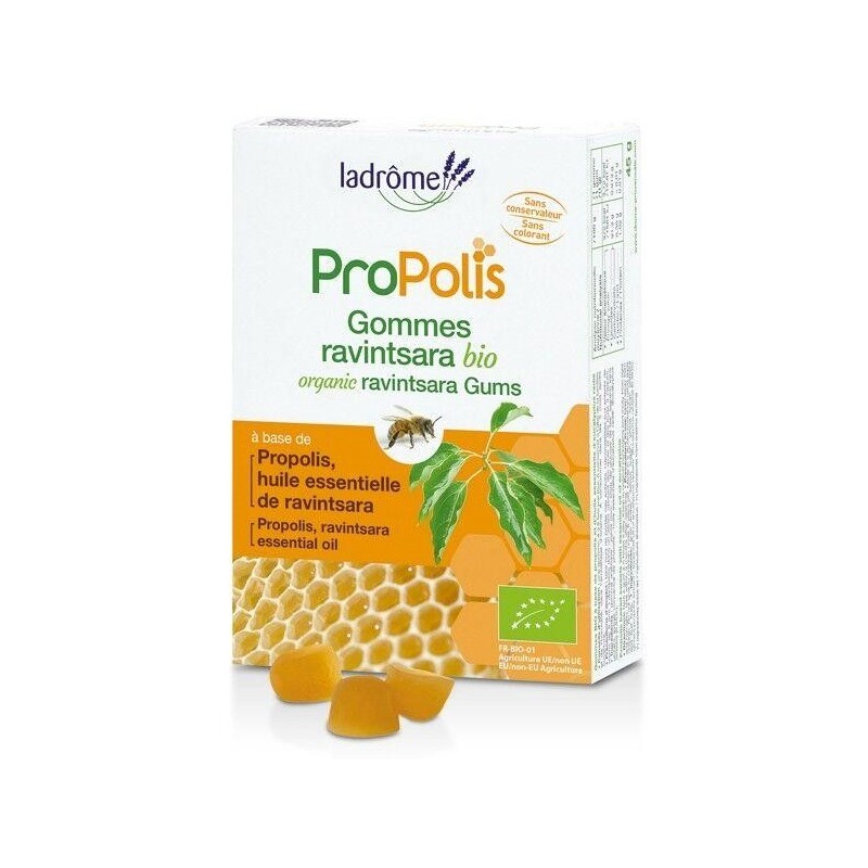 Gommes propolis ravintsara bio Ladrôme 10 ml