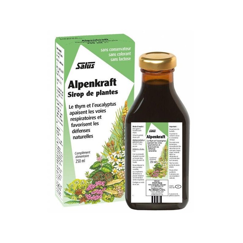 Alpenkraft sirop végétal