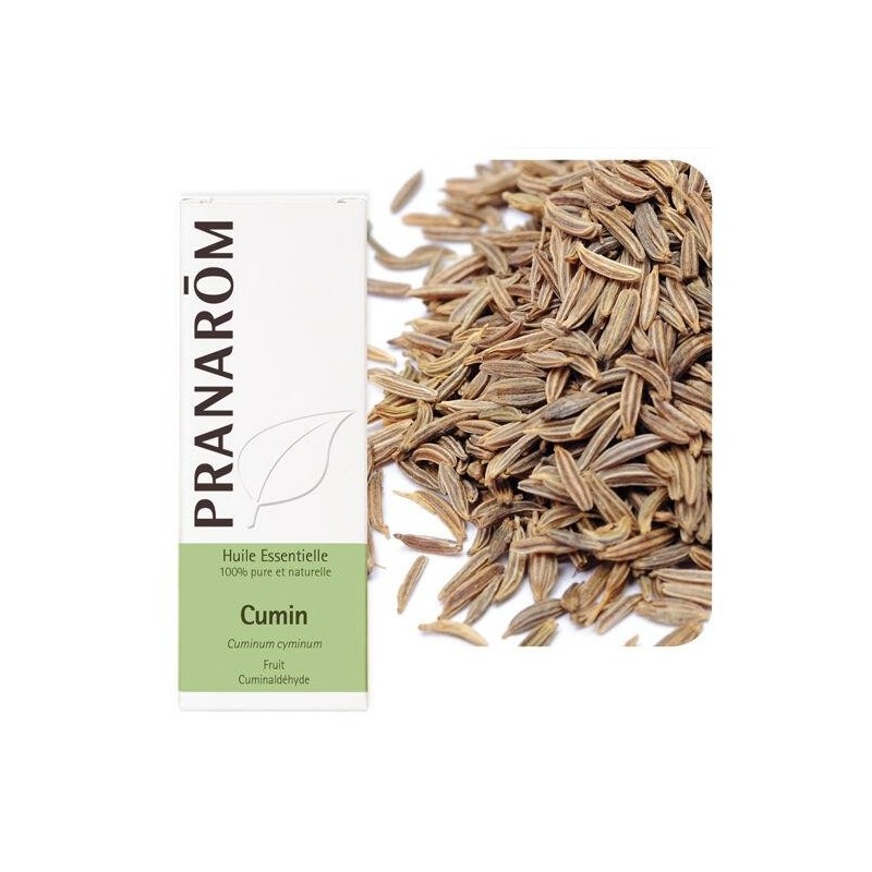 Comprimés de cumin bio Pranarôm pour digestion et confort intestinal