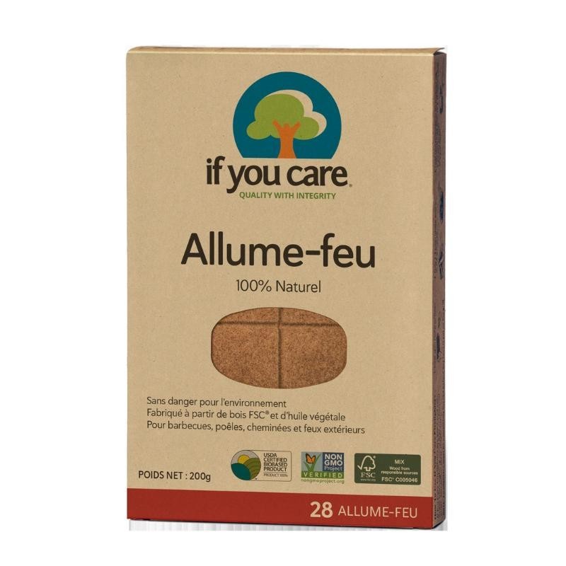 Allume-feu 100% naturel If You Care