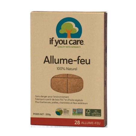 Allume-feu 100% naturel If You Care