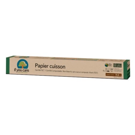 Papier Cuisson compostable If You Care pour une cuisine écologique