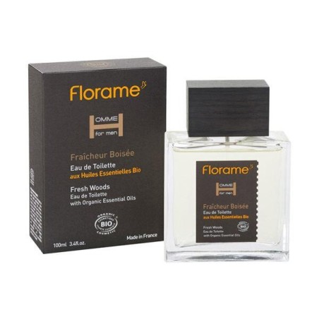 Florame Fraîcheur boisée - Eau de toilette bio pour homme