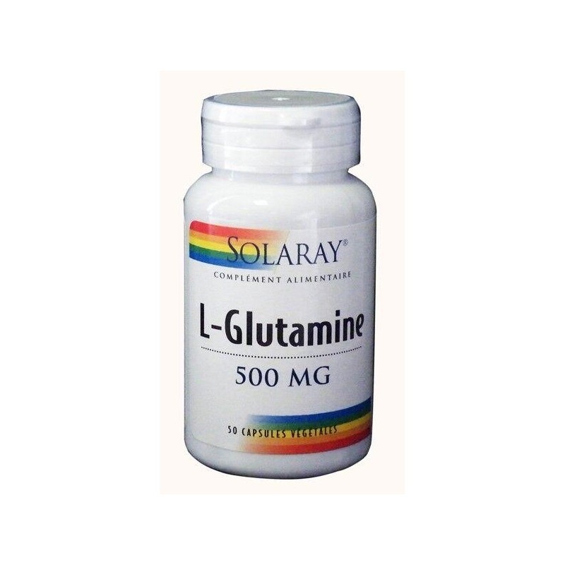 Image de Solaray L-Glutamine 500 mg
