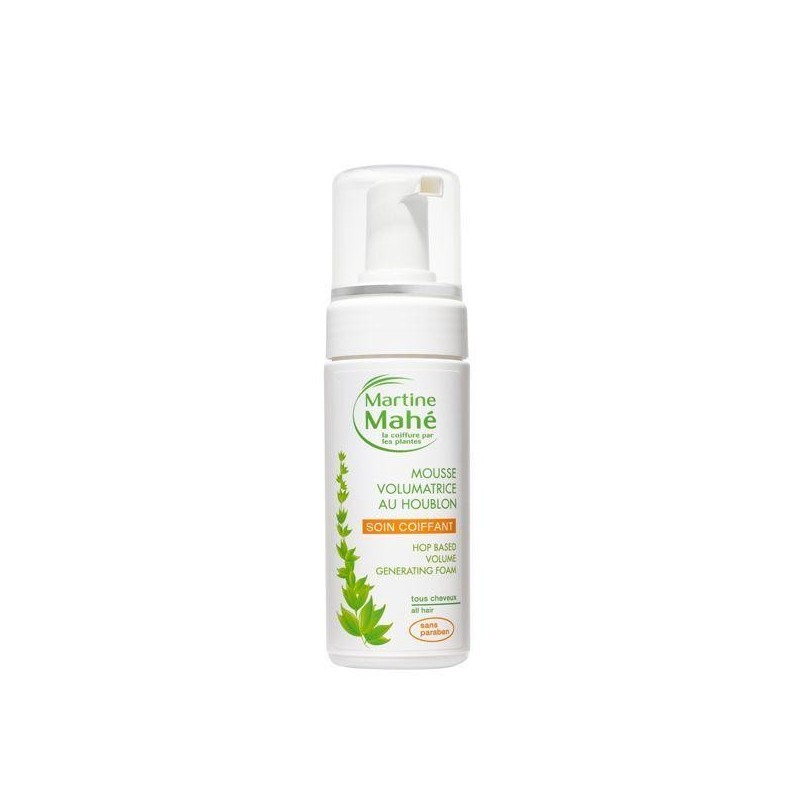 Mousse volumatrice au houblon pour cheveux fins
