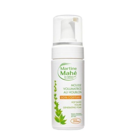 Mousse volumatrice au houblon pour cheveux fins