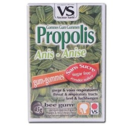 Gommes Propolis Anis de Vecteur Santé