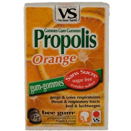 Gommes Propolis  Orange bio Vecteur Santé