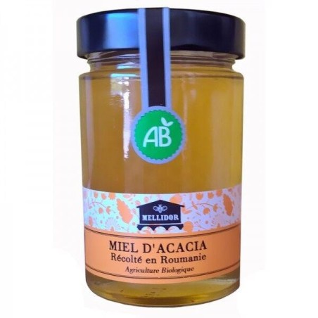 Miel d'acacia bio Mellidor 20 ml