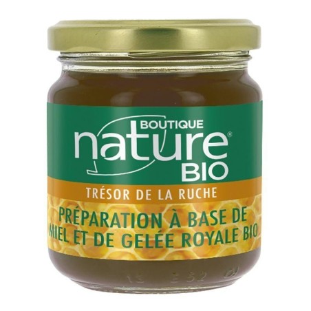 Préparation à base de Miel et gelée royale bio de Boutique Nature