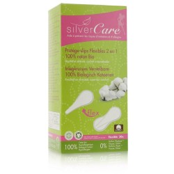 Protèges-Slips Flexible 2 En 1 en coton bio