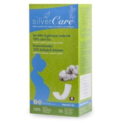 Serviettes maternité Silver Care en coton biologique