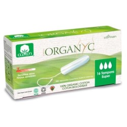 Tampons sans applicateur Organyc en coton biologique