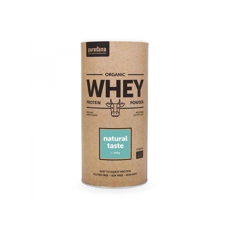 Whey Protéine de petit lait nature bio Purasana