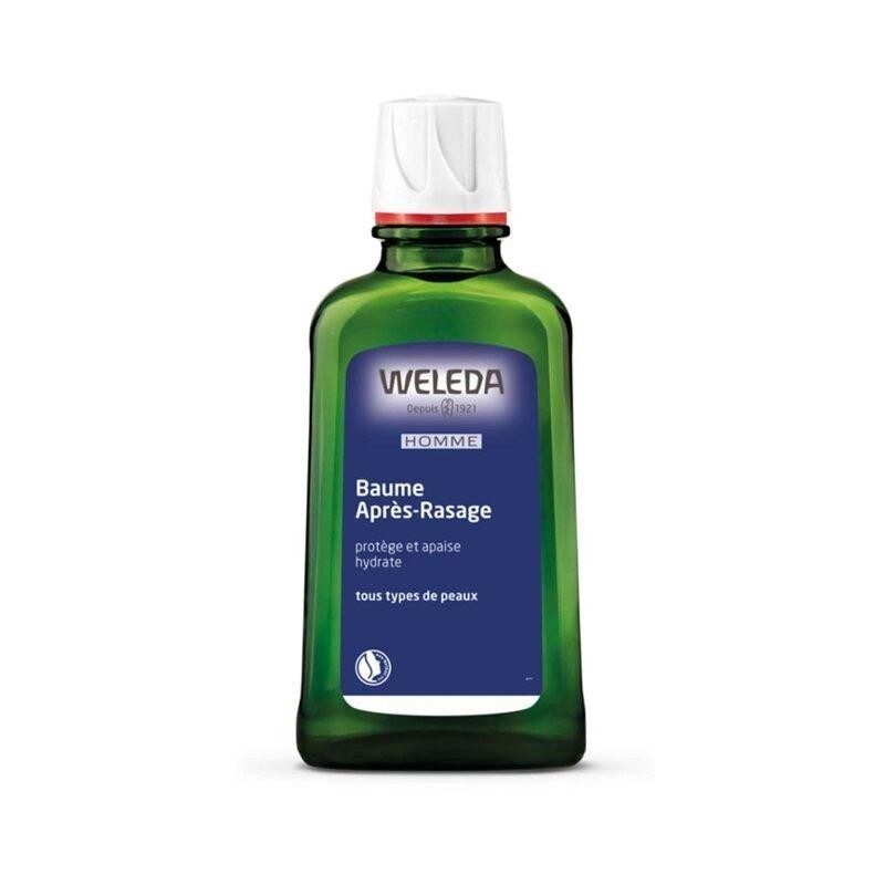 Baume Après-Rasage Weleda 15 ml - Soin apaisant et hydratant pour peau irritée après rasage
