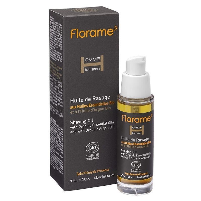 Huile de rasage bio Florame