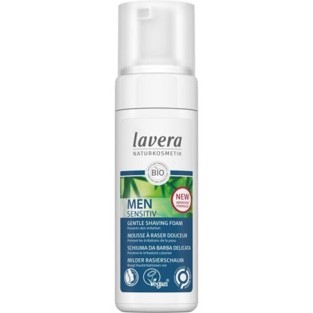 Mousse à raser douce bio Lavera Men Sensitiv