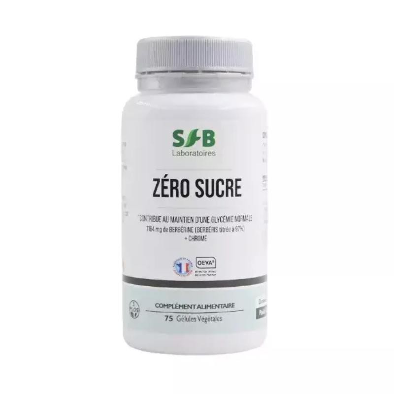 Complément alimentaire Zéro Sucre - Berbérine + Chrome