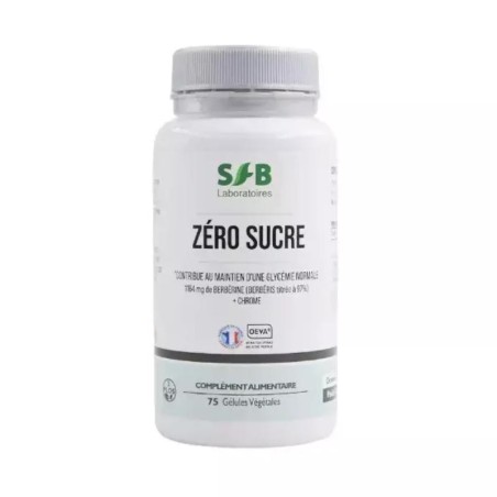 Complément alimentaire Zéro Sucre - Berbérine + Chrome
