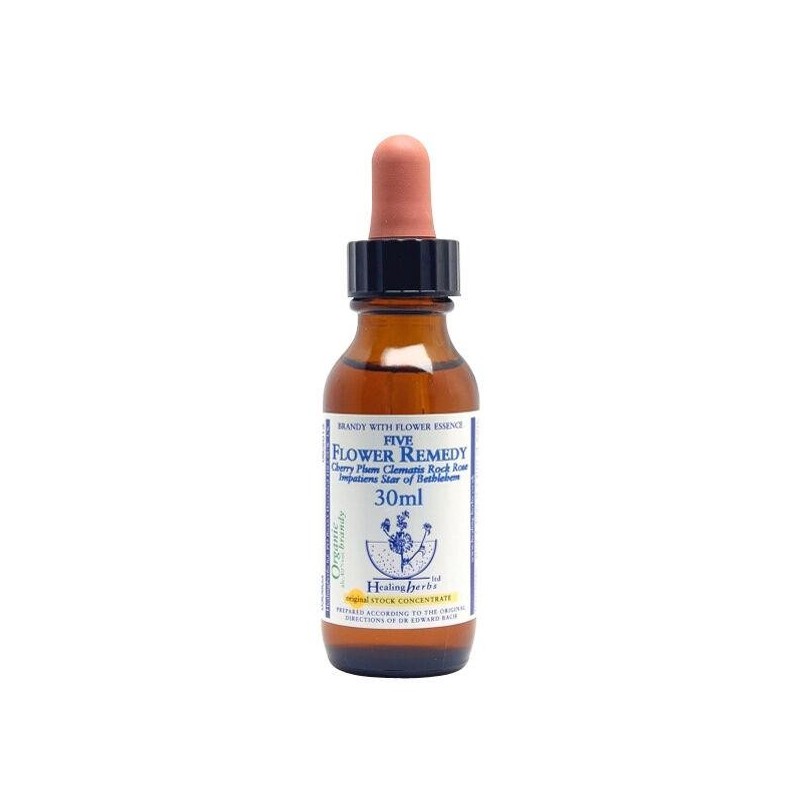 Elixir 5 Fleurs urgences 1L pour apaiser stress