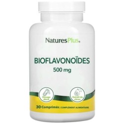 Bioflavonoïdes 500 mg de Nature's Plus - renforce les défenses immunitaires et protège contre le stress oxydatif.