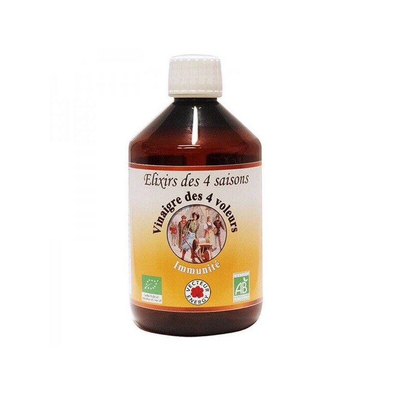 Vinaigre des 4 voleurs bio Immunité 500 ml