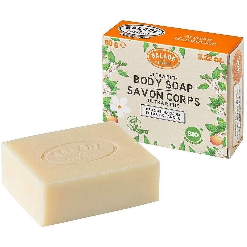 Balade en Provence Savon corps artisanal ultra-riche Fleur d'oranger